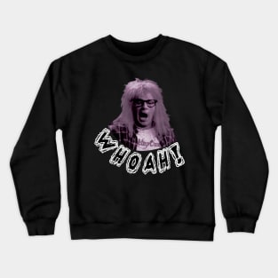 Wayne's World Garth Whoah Crewneck Sweatshirt